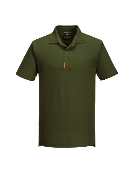 Polo WX3 couleur : Vert Olive taille XL - PORTWEST