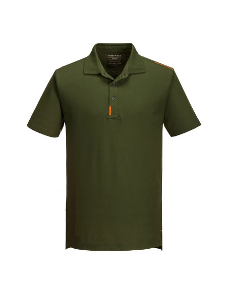 Polo WX3 couleur : Vert Olive taille XXXL - PORTWEST