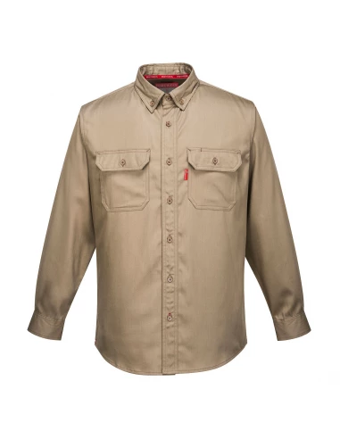Chemise Bizflame 88/12 couleur : Kaki taille 5XL - PORTWEST