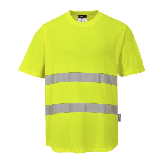 T-shirt aéré couleur : Jaune taille XL - PORTWEST