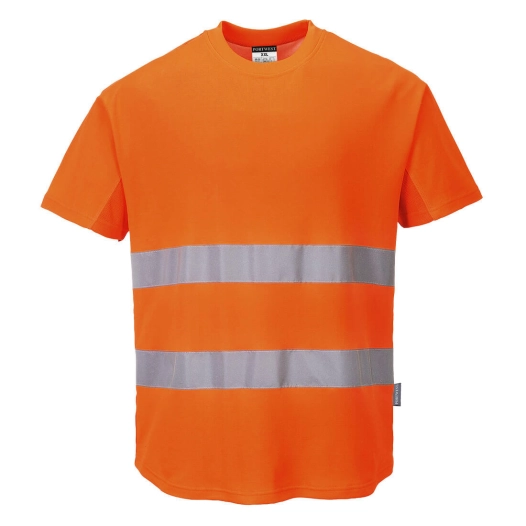 T-shirt aéré couleur : Orange taille XL - PORTWEST