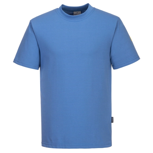 T-Shirt antistatique ESD couleur : Bleu Hamilton taille XXXL - PORTWEST