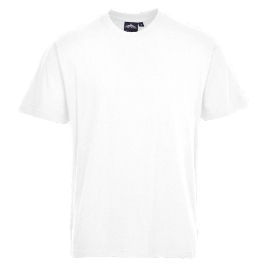 T-Shirt Premium Turin couleur : Blanc taille L - PORTWEST