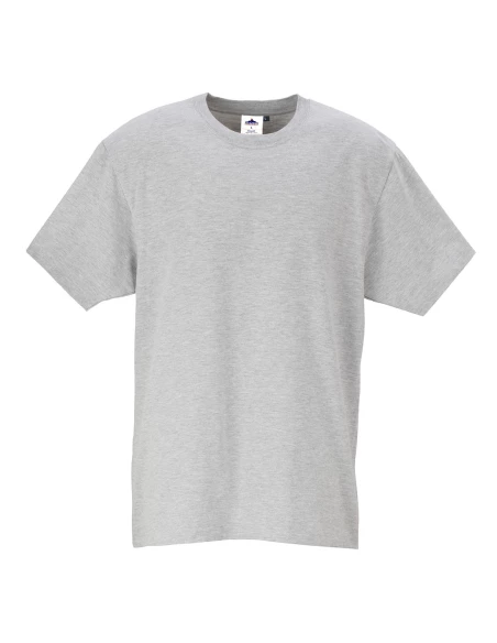 T-Shirt Premium Turin couleur : Gris Chiné taille S - PORTWEST