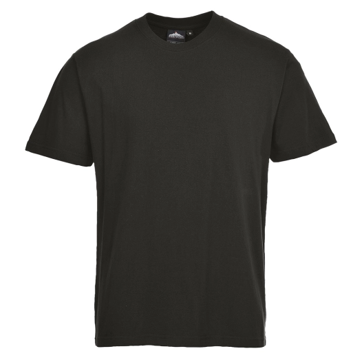 T-Shirt Premium Turin couleur : Noir taille M - PORTWEST
