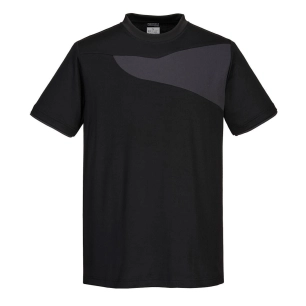 T-shirt PW2 M/C couleur : Noir/ Zoom Gris taille S - PORTWEST