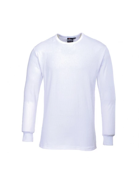 T-shirt Thermique Manches Longues couleur : Blanc taille XXXL - PORTWEST