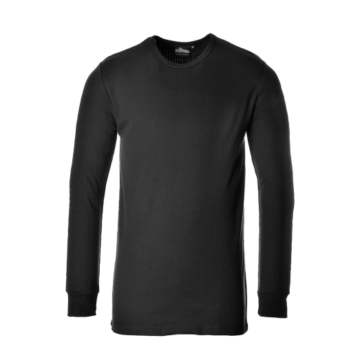 T-shirt Thermique Manches Longues couleur : Noir taille XXL - PORTWEST