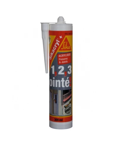 SIKACRYL+ Mastic acrylique 300ML blanc - SIKA