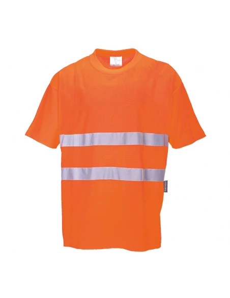 Tee-shirt confort coton couleur : Orange taille S - PORTWEST