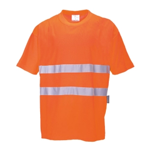 Tee-shirt confort coton couleur : Orange taille XXXL - PORTWEST