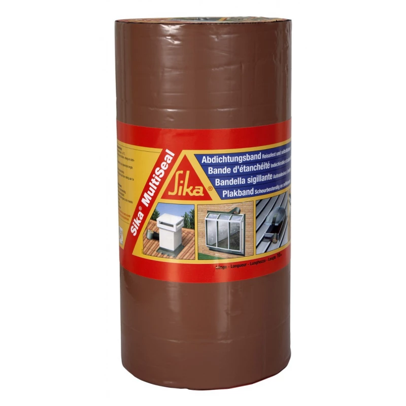 Bande d'étanchéité autocollante à froid Sika Multiseal 30 cm x 10 m TERRE CUITE - SIKA