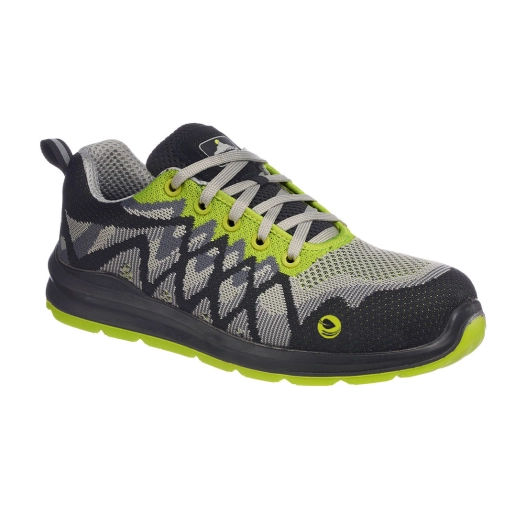 Trainer de sécurité Portwest Compositelite S1P couleur : Noir/jaune taille 47 - PORTWEST