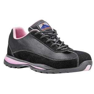 Trainer Femme S1P HRO couleur : Noir/Rose taille 38 - PORTWEST
