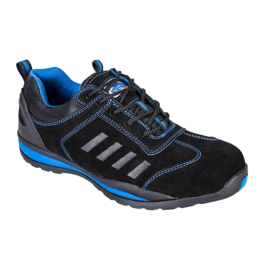 Chaussure de sécurité Trainer Lusum S1P HRO Steelite couleur : Bleu taille 38 - PORTWEST