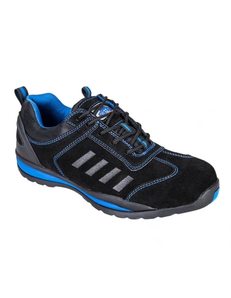 Chaussure de sécurité Trainer Lusum S1P HRO Steelite couleur : Bleu taille 38 - PORTWEST