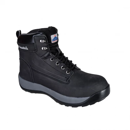 Brodequin Constructo Nubuck S3 HRO couleur : Noir taille 43 - PORTWEST