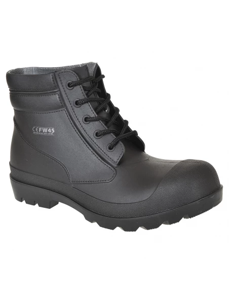 Brodequin PVC S5 couleur : Noir taille 41 - PORTWEST