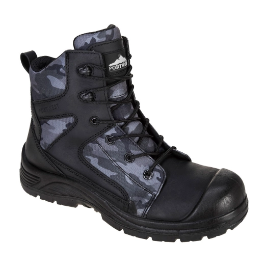 Brodequins Portwest Compositelite Camo Strike S3 WR couleur : Noir taille 43 - PORTWEST