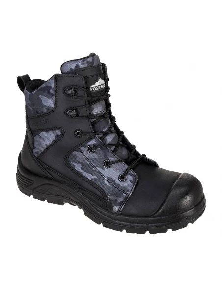 Brodequins Portwest Compositelite Camo Strike S3 WR couleur : Noir taille 45 - PORTWEST