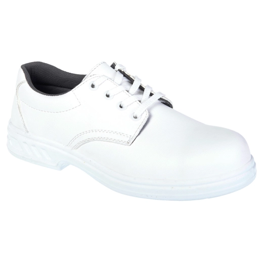 Chaussure à lacets S2 couleur : Blanc taille 45 - PORTWEST