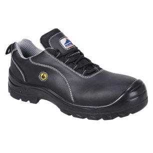 Chaussure cuir de sécurité Composite ESD S1 couleur : Noir taille 46 - PORTWEST