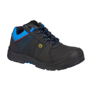 Chaussure de sécurité Portwest Compositelite Protector S3 ESD HRO couleur : Noir/Bleu taille 45 - PORTWEST