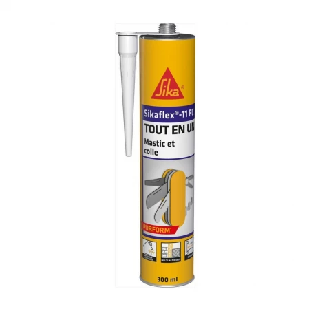 SIKAFLEX 11 FC+ PURFORM mastic joint et colle GRIS 380G - SIKA