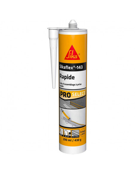 SIKAFLEX 143 colle RAPIDE BLANC 380G - SIKA