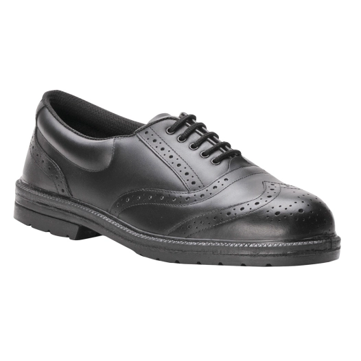 Chaussure Ville Brogue Steelite S1P couleur : Noir taille 39 - PORTWEST
