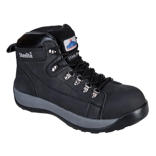 Mi-brodequin Steelite Nubuck SB HRO couleur : Noir taille 48 - PORTWEST