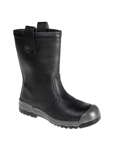 Botte fourrée S1P(surembout renforcé) couleur : Noir taille 47 - PORTWEST