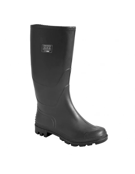 Botte PVC Wellington 04 couleur : Noir taille 45 - PORTWEST