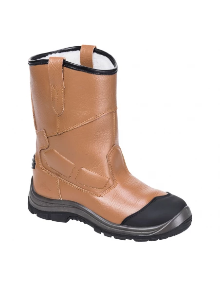 Botte RIGGER Steelite Pro fourrée S3 CI HRO couleur : Bronze taille 45 - PORTWEST