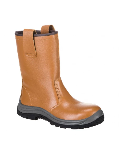 Botte S1P HRO Non Fourrée couleur : Bronze taille 45 - PORTWEST