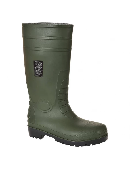 Bottes de sécurité Wellington S5 couleur : Vert taille 37 - PORTWEST
