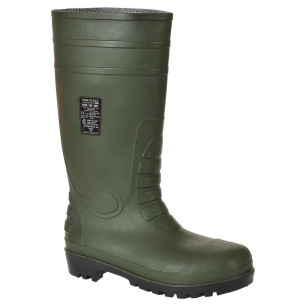 Bottes de sécurité Wellington S5 couleur : Vert taille 47 - PORTWEST