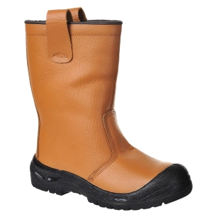 Bottes Rigger S3 CI avec sur-embout couleur : Bronze taille 44 - PORTWEST