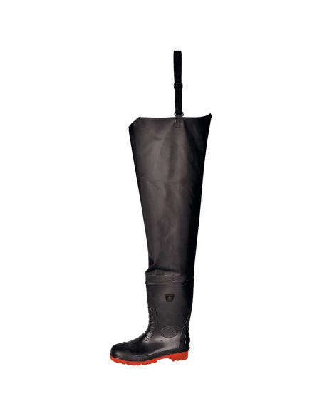 Cuissardes - Waders S5 couleur : Noir taille 38 - PORTWEST