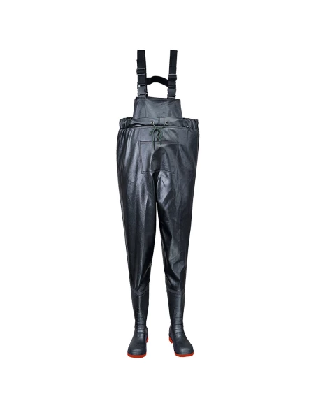 Cuissardes - Waders S5 couleur : Noir taille 38 - PORTWEST