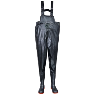 Cuissardes - Waders S5 couleur : Noir taille 40 - PORTWEST