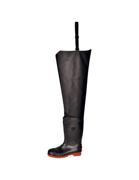 Cuissardes - Waders S5 couleur : Noir taille 42 - PORTWEST