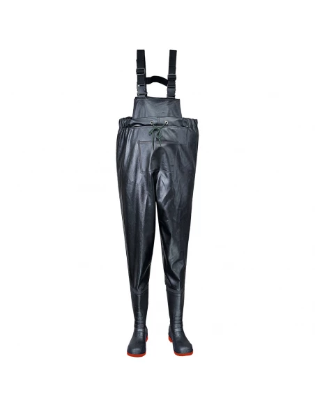 Cuissardes - Waders S5 couleur : Noir taille 46 - PORTWEST