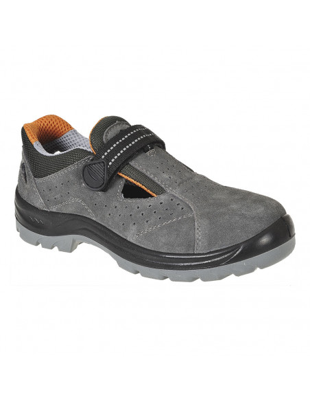 Sandale Obra Steelite S1 couleur : Gris taille 36 - PORTWEST