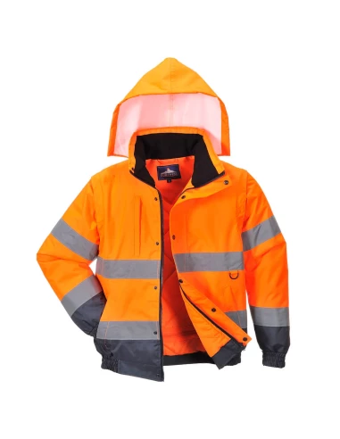 Blouson 2-en-1 HiVis couleur : Orange taille 4XL - PORTWEST