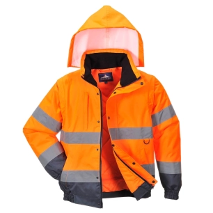Blouson 2-en-1 HiVis couleur : Orange taille XS - PORTWEST