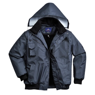 Blouson Bomber 4 en 1 couleur : Marine taille S - PORTWEST