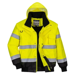 Blouson Haute-Visibilité bicolore couleur : Jaune/Noir taille S - PORTWEST
