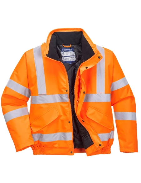 Blouson Hi-Vis RIS couleur : Orange taille XXXL - PORTWEST