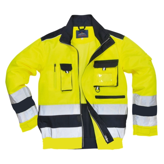 Blouson HV Lille couleur : Jaune/Marine taille M - PORTWEST